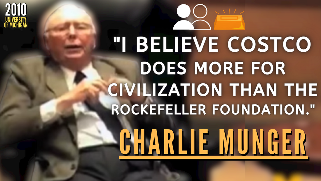 Charlie Munger on Impact Investing. | University of Michigan 2010【C:C.M Ep.196】