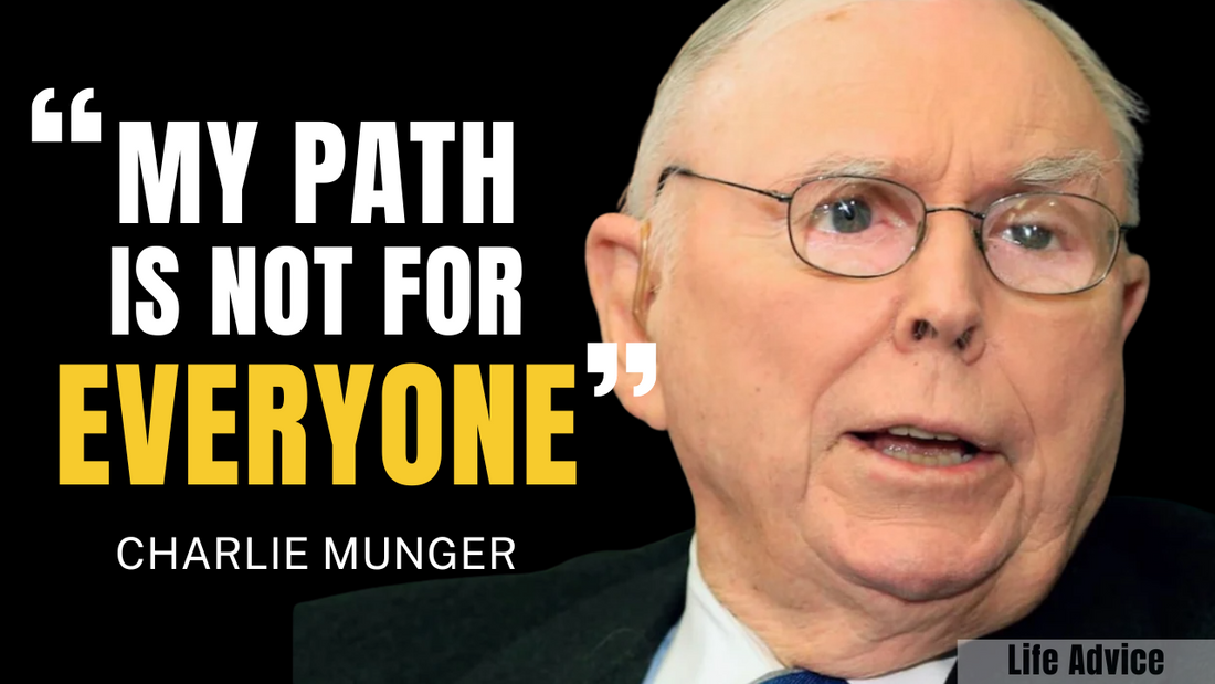 Charlie Munger: Don't Follow My Path to Get Rich | Daily Journal 2017 【C:C.M Ep.259】
