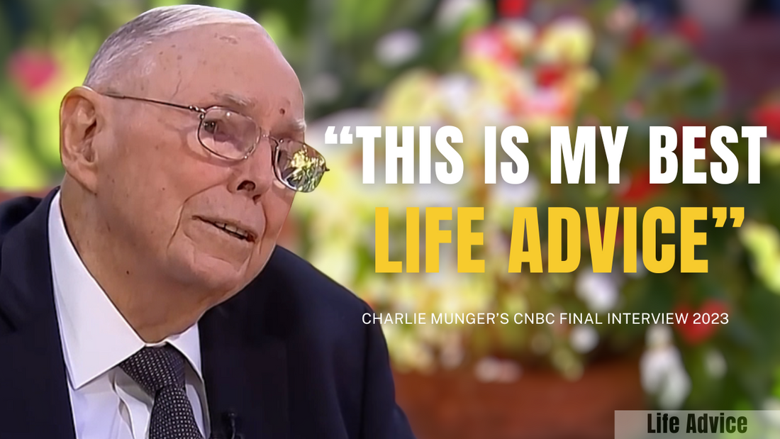 Charlie Munger’s Guide to Living a Meaningful Life | Final Interview with CNBC 2023