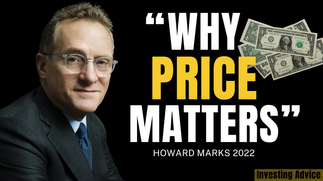 Howard Marks on Why Buying Good Companies Isn’t Enough | Talks at GS 2022