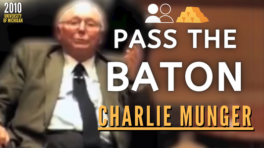 Charlie Munger on the Iron Rule of Life. | University of Michigan 2010【C:C.M Ep.198】