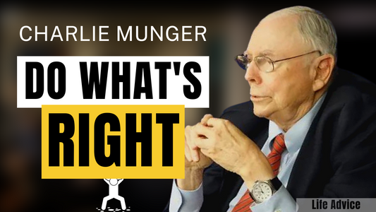 Charlie Munger: "STOP Worrying and Just DO What's Right." | DJ 2017 【C:C.M Ep.247】
