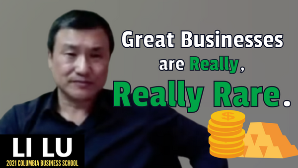What does Li Lu Invest In? | CBS 2021【C:L.L Ep.3】