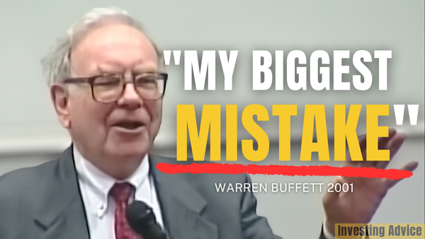 Warren Buffett: The Biggest Investment Mistake of My Life | Terry Leadership Speaker Series 2001