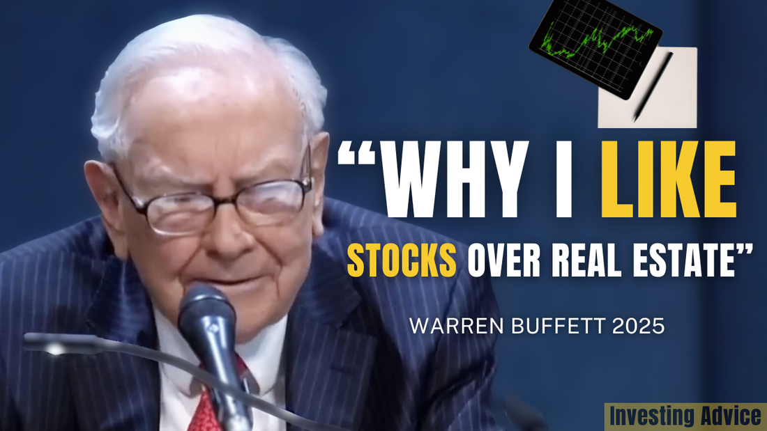 Warren Buffett Explains Why He Prefers Stocks Over Real Estate | Berkshire 2025