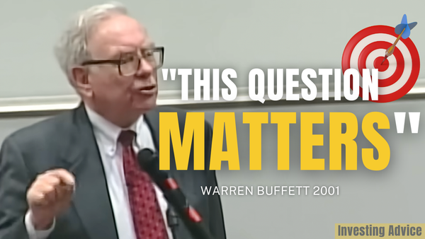 Warren Buffett: “If You Can’t Answer This, Don’t Buy the Stock.” | Terry Leadership Speaker 2001